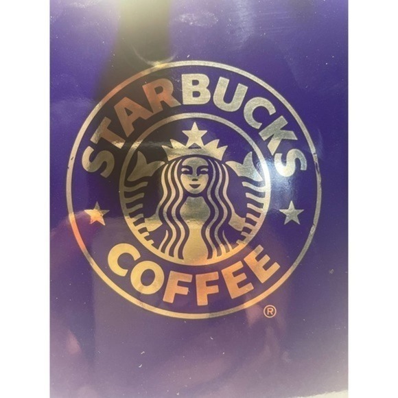 Starbucks Coffee Jar in Blue - Picture 9 of 10